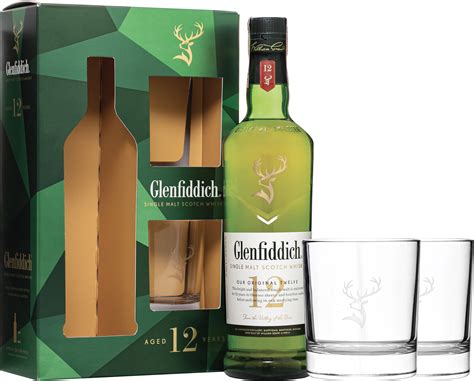 glenfiddich 12 with glasses price.